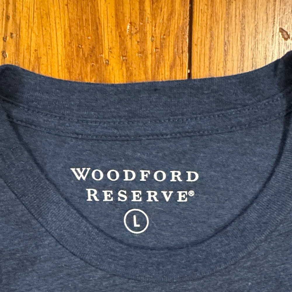 Woodford Reserve Distillery Whisky Navy Blue Men's T-Shirt - Picture 2 of 4